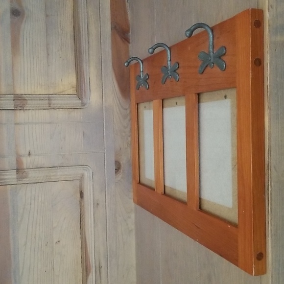 Fetco Wooden Dragonfly Wall Rack Picture Display - Picture 14 of 15